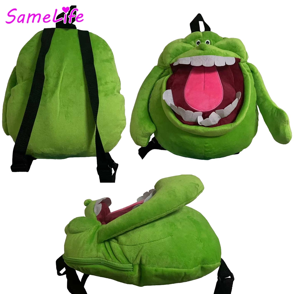 Men Accessories Bag - حقيبة ظهر Green Ghost Slimer حقيبة