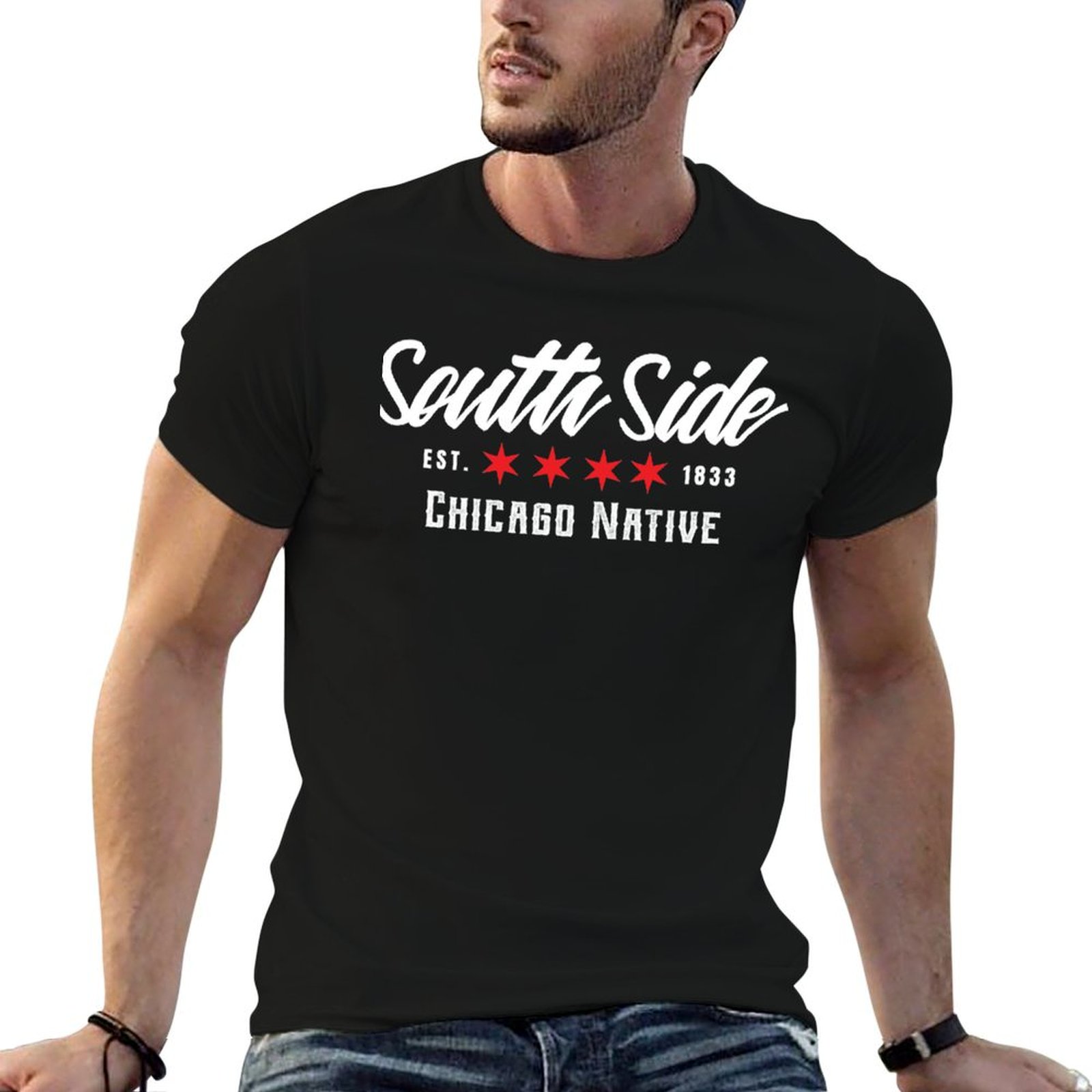 Men'S Accessories Essentials - تي شيرت أساسي من South Side