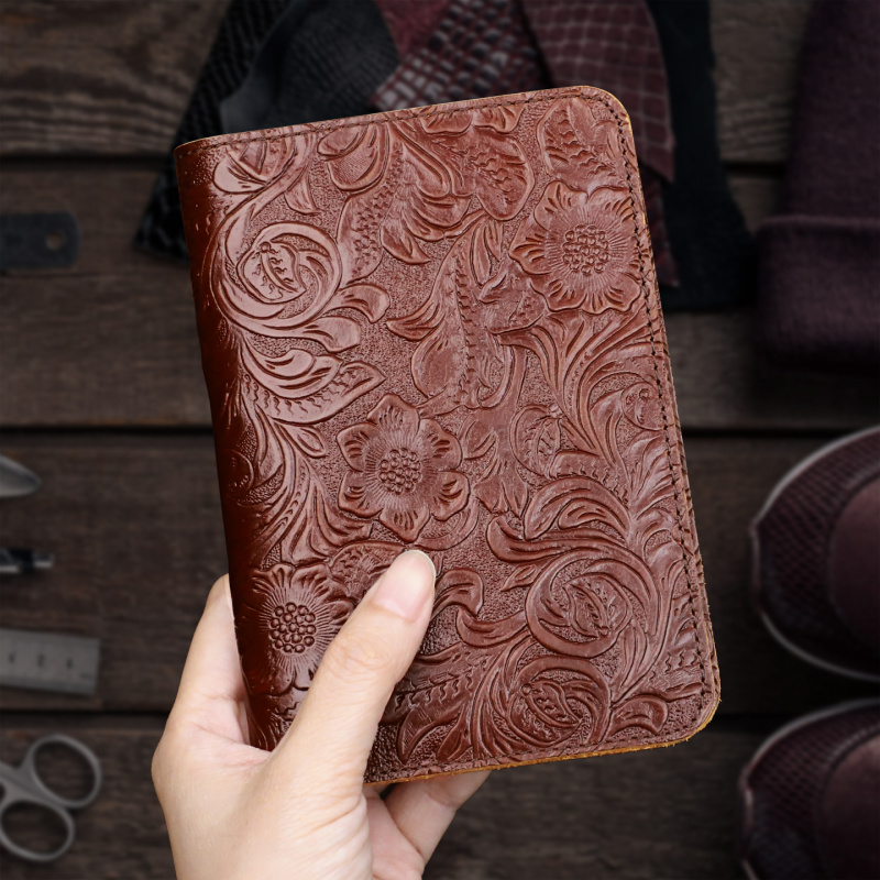 Men'S Accessories Wallet - حافظة محفظة سفر من الجلد الطبيعي