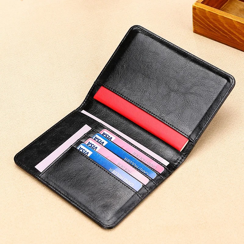 للجنسين جلد طبيعي غطاء جواز سف - مراجعة Men'S Accessories Wallet وسعره