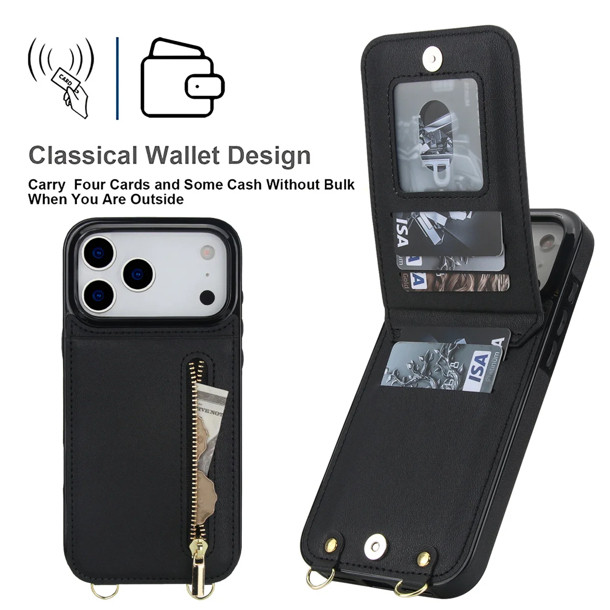 Crossbody سستة المحفظة حامل بط - مراجعة Phone Wallet Combo وسعره