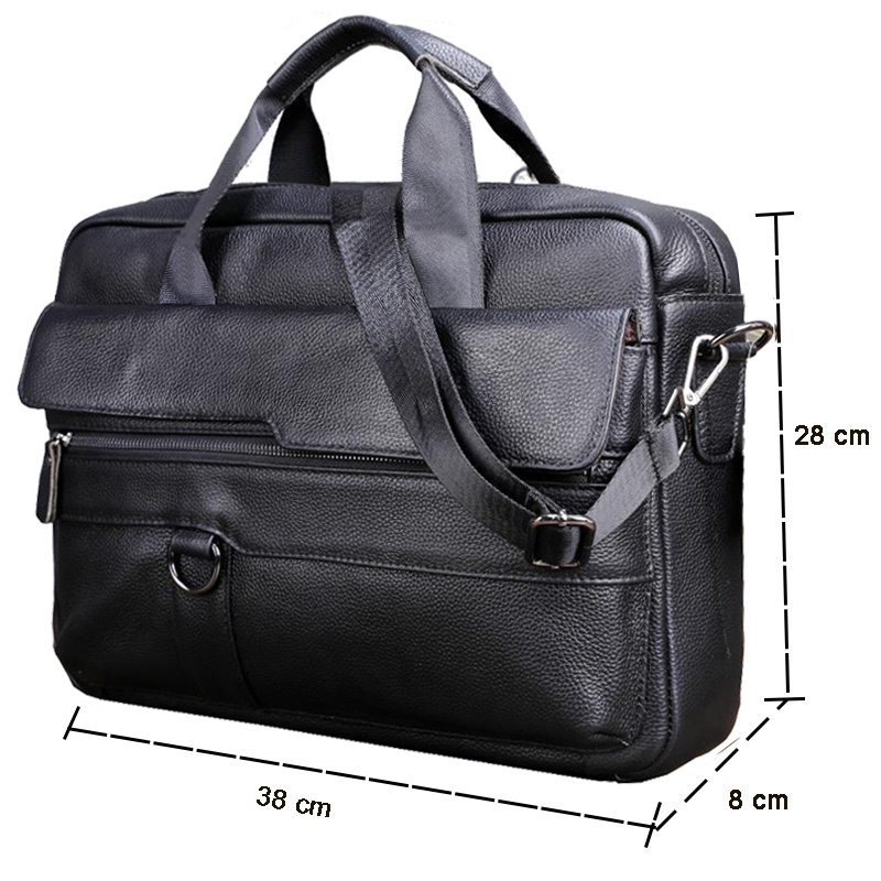 الرجال كبيرة جلد طبيعي حقيبة ي - مراجعة Men Accessories Bag وسعره