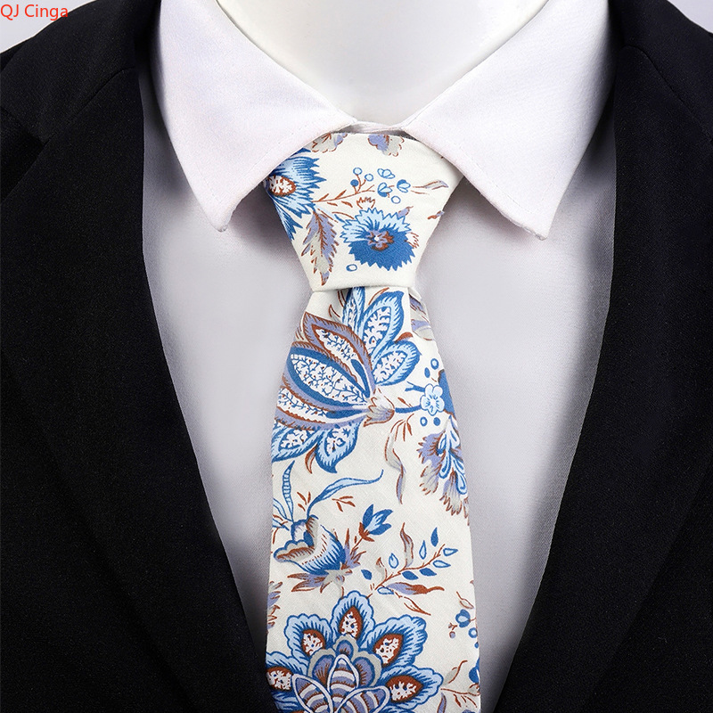 ربطة عنق أنيقة بنمط الأزهار با - مراجعة Men'S Accessories Essentials وسعره