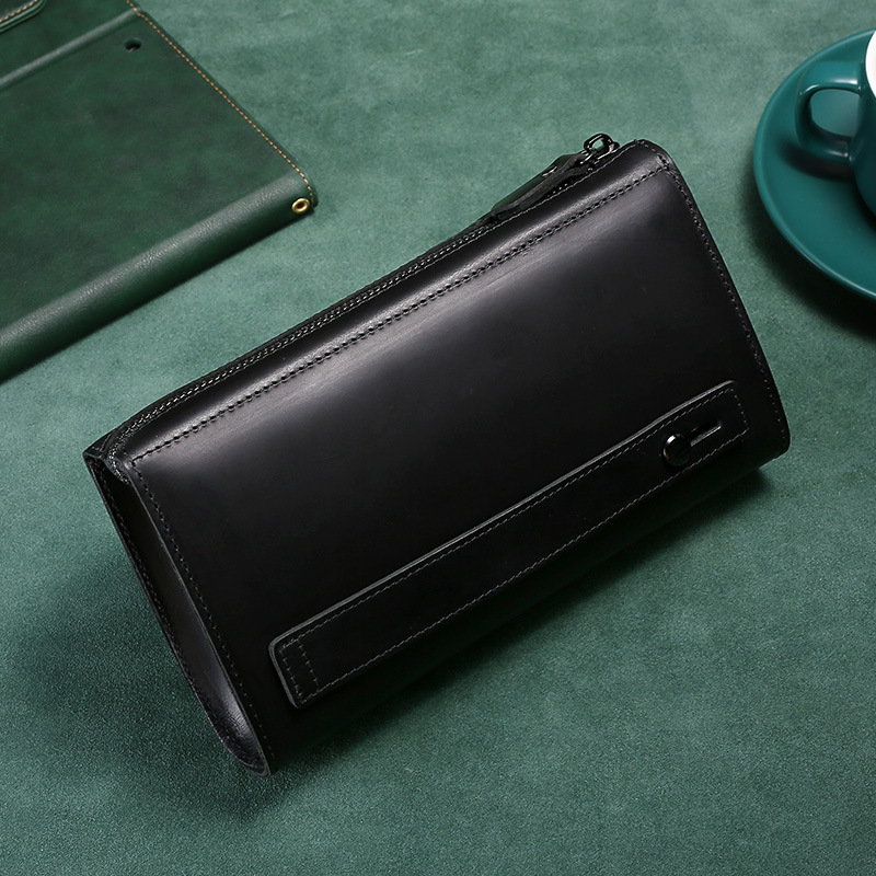 حقيبة يد رجالية طويلة من الجلد - مراجعة Men'S Accessories Wallet وسعره