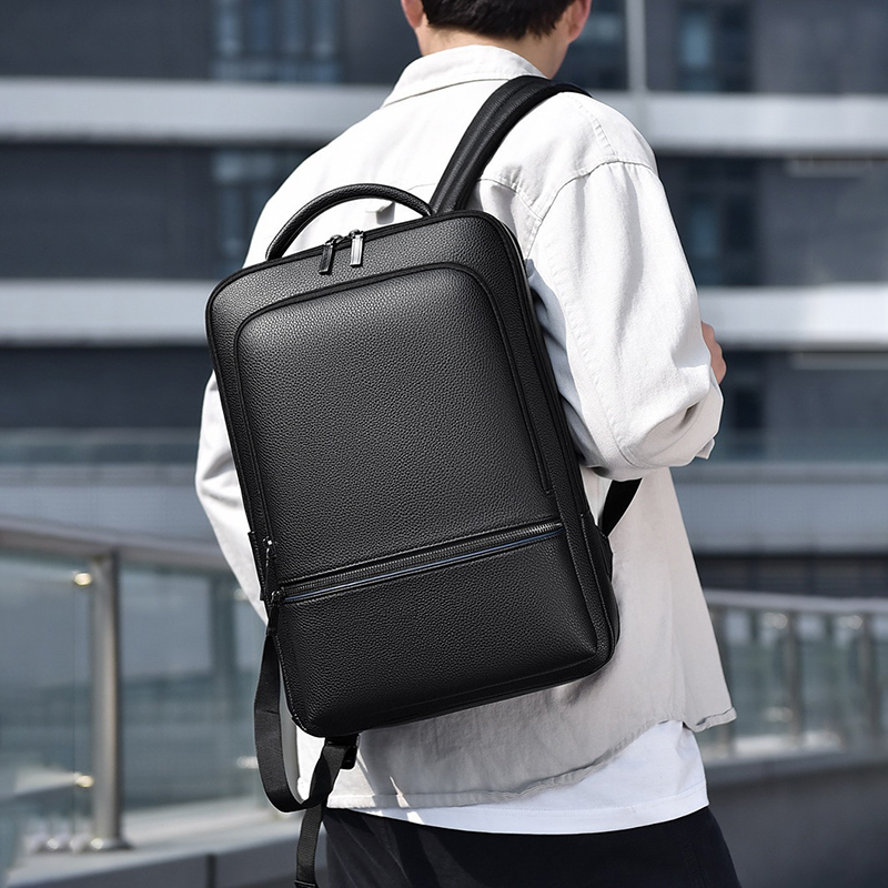 بو الجلود على ظهره للرجال ، شح - مراجعة Men Accessories Bag وسعره