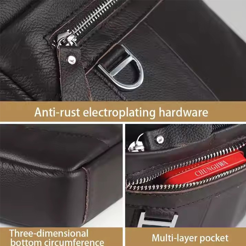 BULLCAPTAIN حقيبة ساعي جلدية ل - مراجعة Men Accessories Bag وسعره