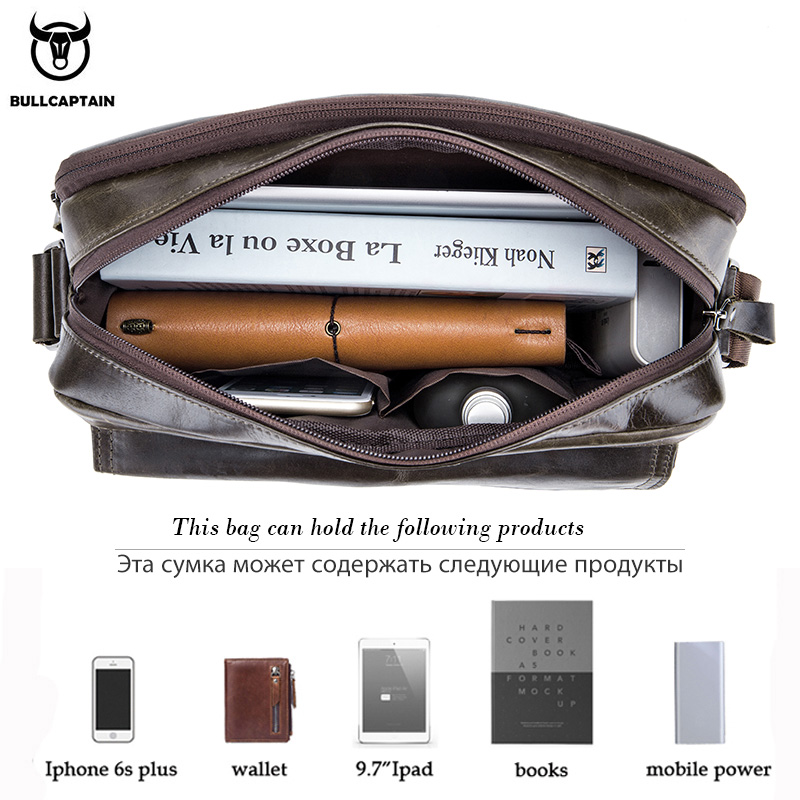 BULLCAPTAIN حقيبة كروس رجالية  - مراجعة Men Accessories Bag وسعره