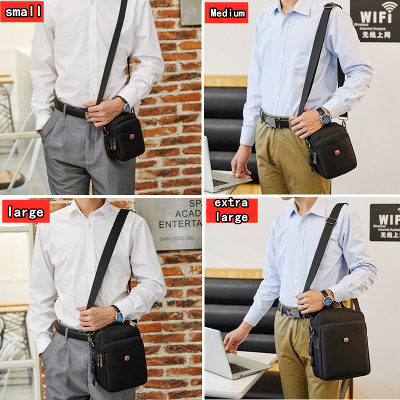 JANGEAR حقيبة الكتف للرجال حقي - مراجعة Men Accessories Bag وسعره