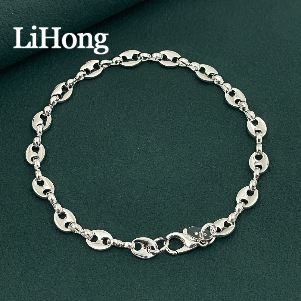 سوار فضة استرليني 925 من ليهون - مراجعة Men Accessories Chain And Bracelet وسعره