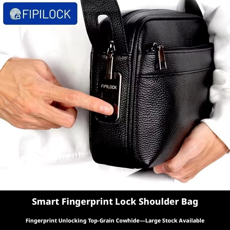حقائب رجالية بقفل بصمة الإصبع، - مراجعة Men'S Accessories Wallet وسعره