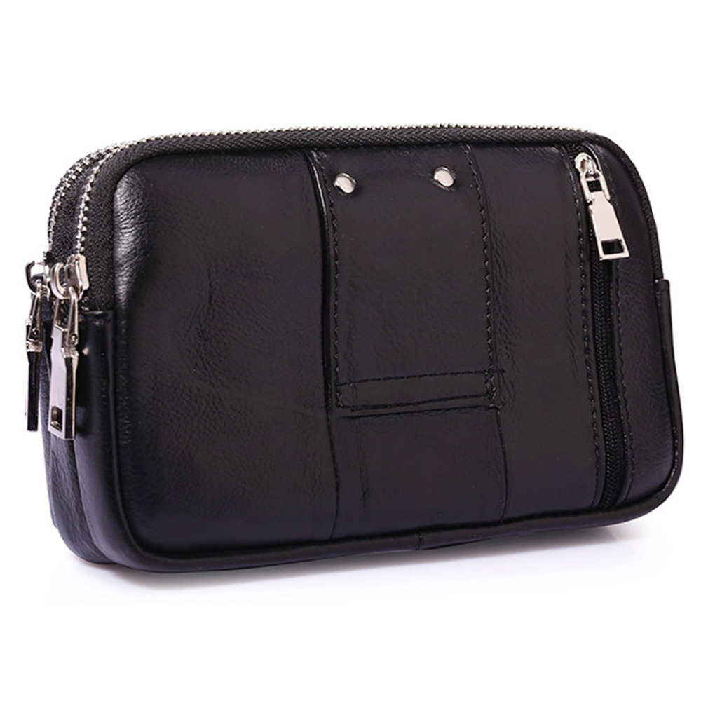 الرجال جلد طبيعي الخصر حزمة مر - مراجعة Men Accessories Bag وسعره