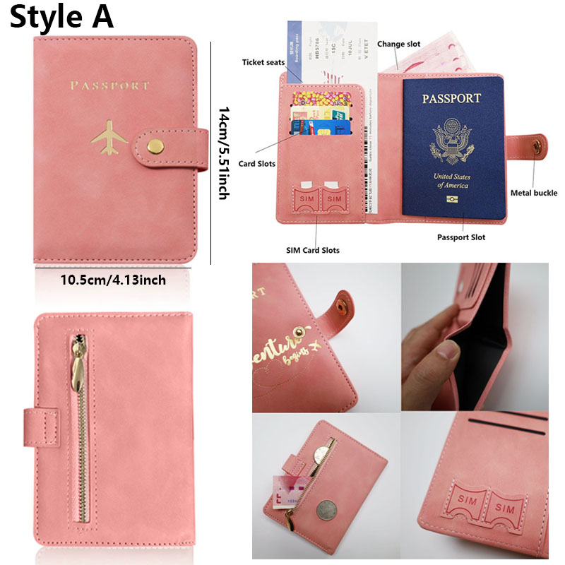 حافظة جواز سفر جلدية للسفر، مح - مراجعة Men'S Accessories Essentials وسعره
