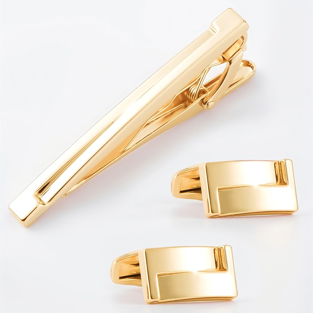 زوج من أزرار الأكمام اللامعة ل - مراجعة Men'S Accessories Essentials وسعره