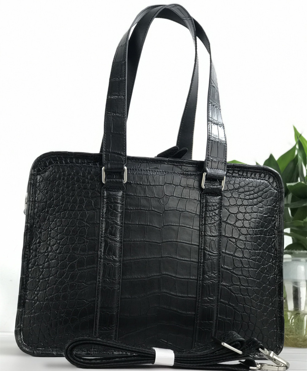 حقيبة لابتوب جديدة من جلد التم - مراجعة Men Accessories Bag وسعره