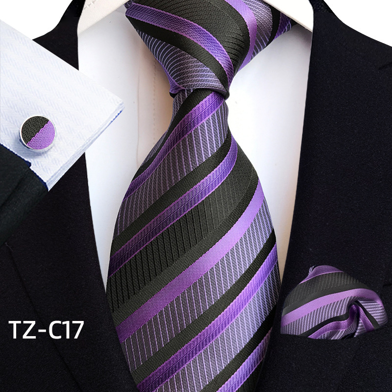 ربطة عنق من قماش الجاكار الأحم - مراجعة Men'S Accessories Essentials وسعره
