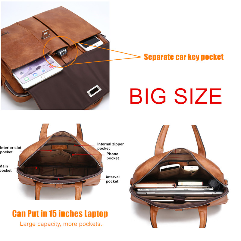 حقيبة جلدية للرجال من جيب بولو - مراجعة Men Accessories Bag وسعره