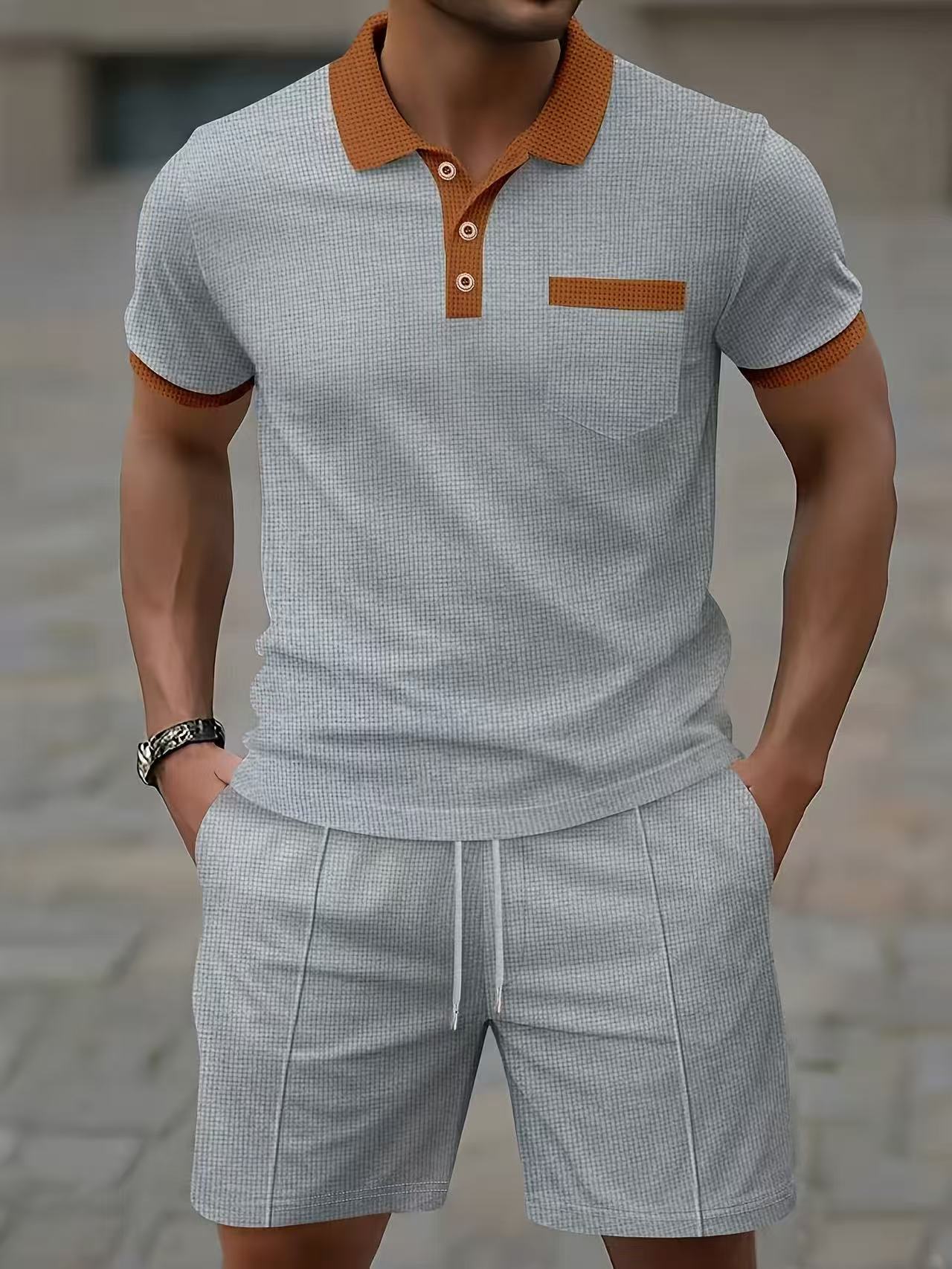 طقم قميص بولو رجالي صيفي الأكث - مراجعة Men'S Accessories Pouch وسعره