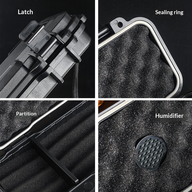 مرطب سيجار محمول مع مرطب مقاوم - مراجعة Men Accessories Gadgets وسعره