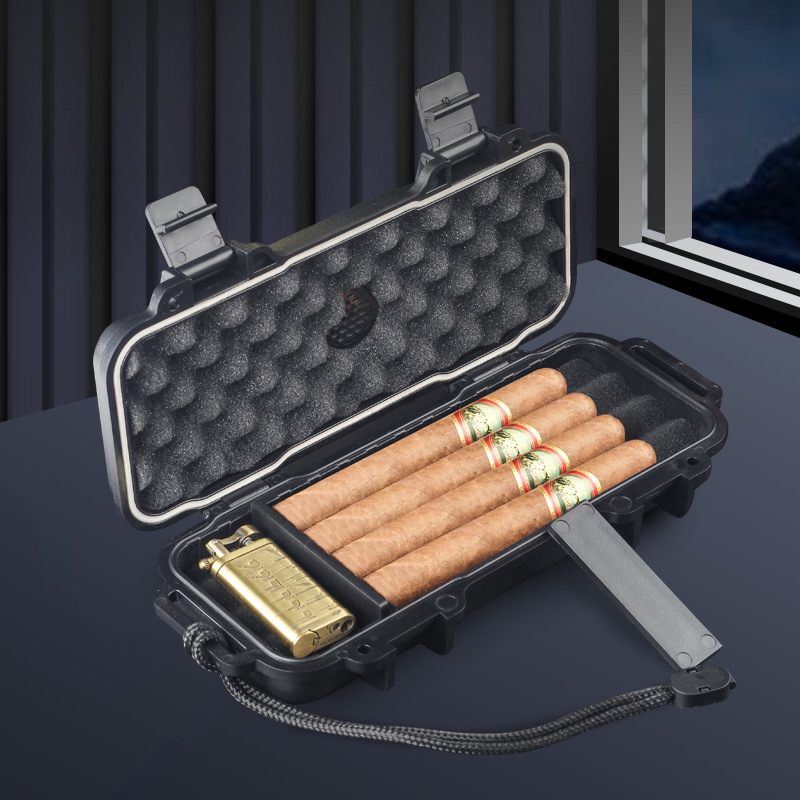 مرطب سيجار محمول مع مرطب مقاوم - مراجعة Men Accessories Gadgets وسعره